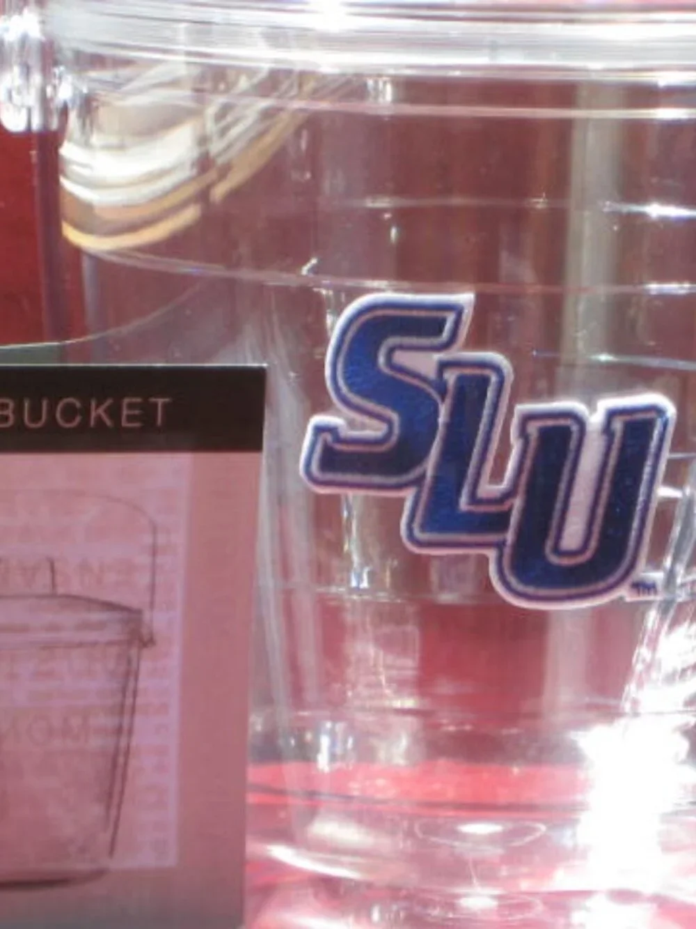 Tervis Ice Bucket 2 1/2 Qt Double Wall Insulated Tongs SLU St Louis Gently Used
